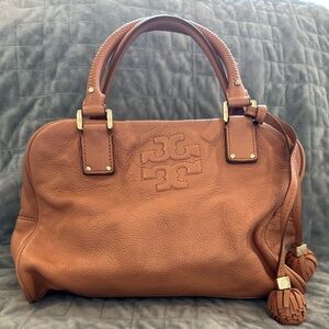 Tory Burch hand bag with leather tassles